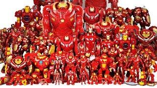 Hulkbuster & Iron Man Collections! Defeat Thanos! Avengers Go~! Hulk, Thor, Spider-Man Toys Play