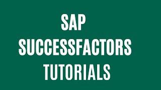 SAP Successfactors Training | SAP Successfactors Course | SAP Successfactors Online Training