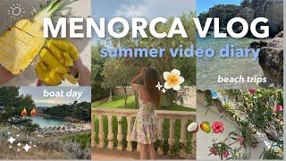 menorca holiday vlog | summer days in the balearic islands