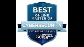WGU Master in Cybersecurity and Information Assurance