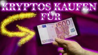 Welche Kryptowährung kaufen mit 500€ ?‍️ | DAS würde ich tun️ | In Krypto investieren