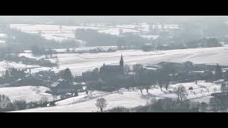 “SNOWDUMP” EPEN - Limburg 2024 4K - Scenic Relaxation Film With Calming Music.