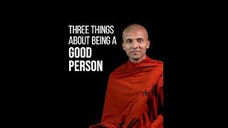 Three things about being a good person ‍️  | Buddhism In English #Short