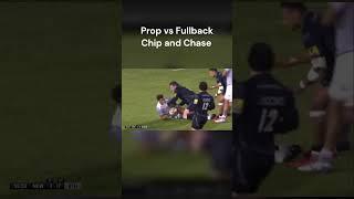 When a Prop tries to chip a Fullback! #rugby #montage #tackle