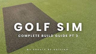 The Best Turf For a Golf Simulator (Part 3 of We Built a Home Golf Simulator)