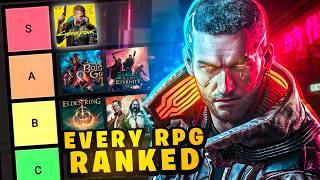 Ranking Every RPG I've Played - Controversial and Unique Takes