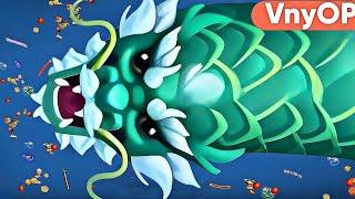 WORMSZONE.IO | GIANT SLITHER SNAKE TOP01 / Epic Worms Zone Rắn Săn Mồi Best Gameplay!  #119 VnyOP