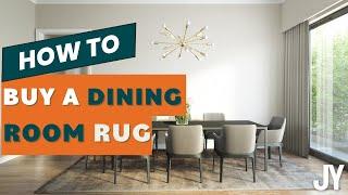 How To Buy A Dining Room Rug I Jonathan Y