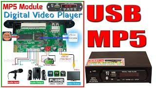 how to make Bluetooth usb mp5 decoder hd player | Electro Bhai |