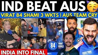 INDBeat AUS| India into Final CT2025 | Virat 84 the Chase Master | Pakistani Reaction