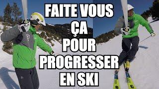 SKI - Est-ce que vous vous FILMEZ pour progresser ? conseils et astuces