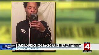 Man found shot to death in Clinton Township apartment