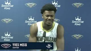 Yves Missi interview | Pelicans Media Day 2024