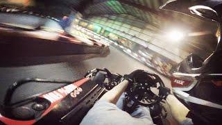 High-Speed Indoor Go Kart Racing (GoPro)