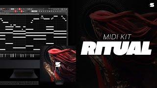 [+20] Best Dark Trap Midi Kit - RITUAL [FUTURE, LIL DURK, LIL BABY, GUNNA] Emotional Midi Pack 