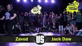 Respect My Talent-2015 BEGINNERS HOUSE FINAL Zavod vs Jack Daw