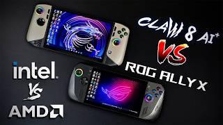 ROG Ally X vs MSI Claw 8 Ai: Which Windows Handheld Reigns Supreme?