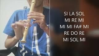 TUTORIAL Flauta Dulce - BEAT IT