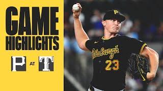 Mitch Keller Throws 7+ Scoreless Innings in Win | Pirates vs. Rangers Highlights (8/20/24)