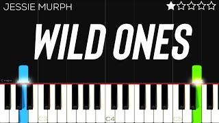 Jessie Murph, Jelly Roll - Wild Ones | EASY Piano Tutorial