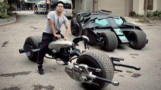 100 Days To Build The One-Of-A-Kind Batpod In The World | Batman Motobike | The Dark Knight