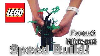 Speed Build & Review LEGO Forest Hideout | 40567