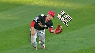 [KIA vs KT] 팽팽한 승부를 더욱 팽팽하게 만드는 KIA 최원준의 슈퍼캐치! | 6.16 | KBO 모먼트 | 야구 하이라이트