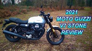  2021 MOTO GUZZI V7 STONE REVIEW 