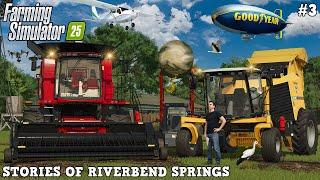 BALING SMELLY MUD BALES WITH FASTEST BALER EVER!  | Riverbend Springs | FS25 | Timelapse #3