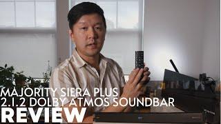 Majority Sierra Plus 2.1.2 Dolby Atmos Soundbar Review