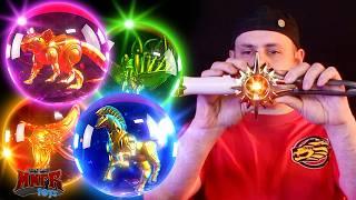 Power Rangers Wild Force Crystals: Lost Wild Zords! (Gao Jewels)