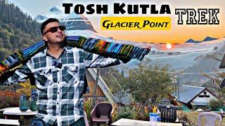 Glacier️Point (Kutla) Trek | Tosh Valley Waterfall | Wanderer Tushar #glacierpoint #toshvillage