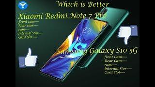 Xiaomi Redmi Note 7 Pro vs Samsung Galaxy S10 5G