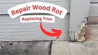 Repair Wood Rot on Exterior Trim | Replacing Trim from Water Damage | Dry Rot