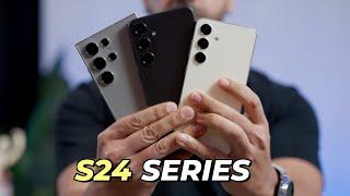 NEW 2024 Samsung Galaxy S24 Series! First Hands-On Experience | Galaxy S24, S24+ & S24 Ultra