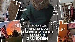  Wochen-Vlog einer 24-jährigen 2-fach Mama & Gründerin 