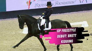 What Is Going On Inside His Head? Brett Kidding Debuts His Grand Prix Dressage Freestyle At Olympia