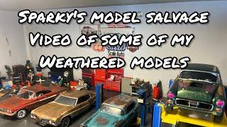 Large compilation of my weathered car models Ep#25