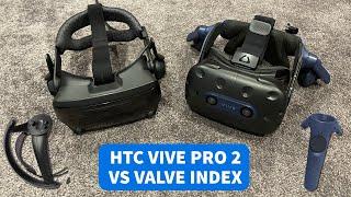 HTC Vive Pro 2 vs Valve Index: Hands-on VR headset comparison