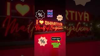 Crazy Shopping Sale️ offers at Bhartiya City Mall Bangalore #shorts #youtubeshorts #trending #sale