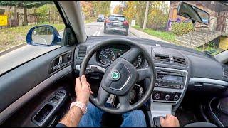 2011 Skoda Octavia [1.6 TDI CR DPF 105HP] |0-100| POV Test Drive #1880 Joe Black