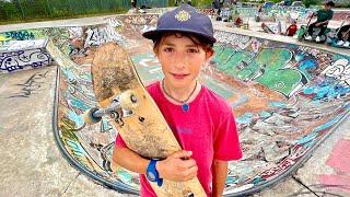 NIÑO comenzó SKATE a los 3 AÑOS! Ahora es demasiado bueno