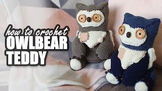 Have you hugged an Owlbear today? (Owlbear Crochet Pattern)