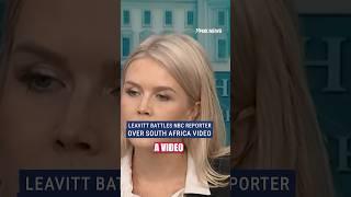 Leavitt shuts down NBC reporter over ‘ridiculous’ question #foxnews #shorts #politics #trump #news