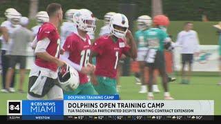 Miami Dolphins open training camp