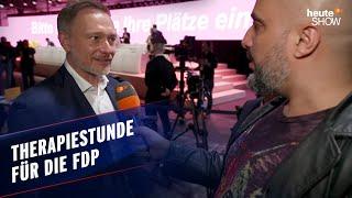 Die FDP steckt in der Krise! Abdelkarim leistet therapeutische Hilfe | heute-show