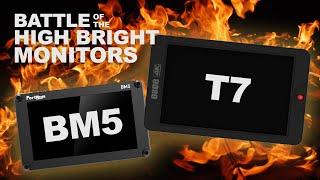 Portkeys BM5 vs Osee T7/G7 On Camera Monitors