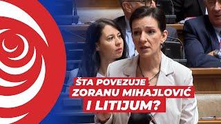 Marinika Tepić - Zašto krijete ovo vezano za litijum?