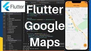 Flutter Tutorial: How to use Google Maps in your mobile Flutter app.