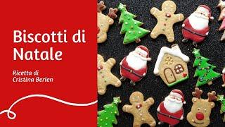 BISCOTTI DI NATALE - PAN DI ZENZERO CON GHIACCIA REALE | Come realizzare l'impasto e la decorazione